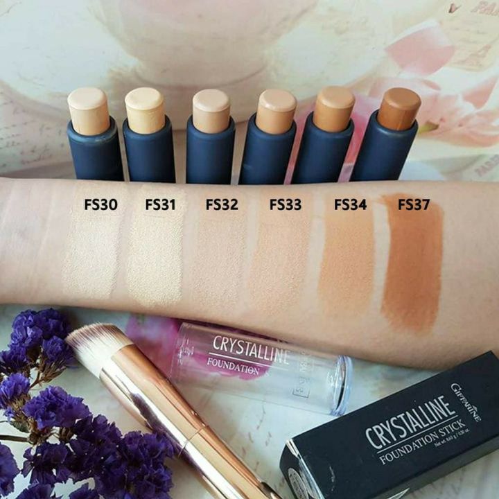 กีฟฟารีน-รองพื้นชนิดแท่ง-คริสตัลลีน-fs33-giffarine-crystalline-foundation-stick