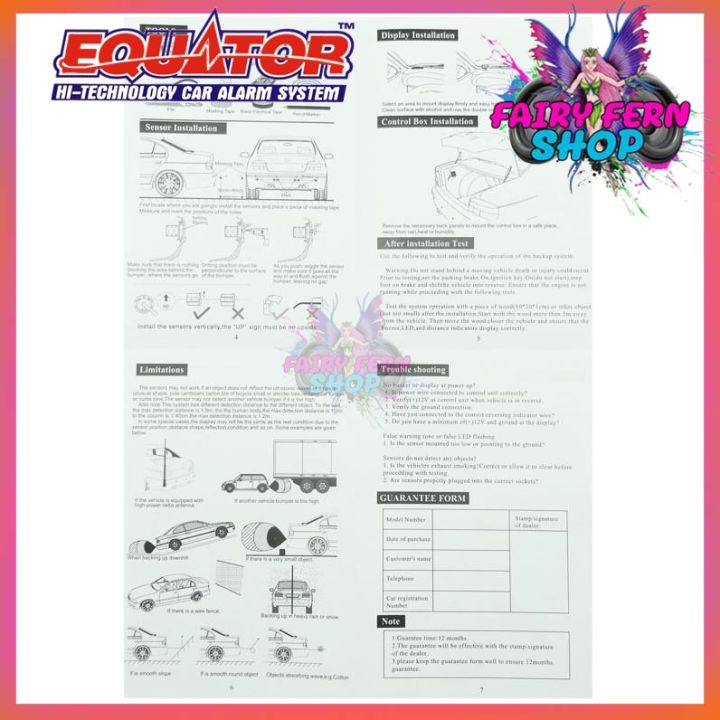 เซนเซอร์ถอยหลังติดรถยนต์-2-จุด-equator-เซ็นเซอร์ถอย-แบบเสียง-sensor-มีเสียงเตือน-สีเทาอ่อน-เซนเซอร์ถอยหลัง