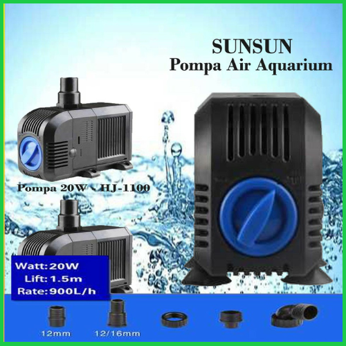 TTPompa Per Stagni SunSun NEO-3800 SuperECO 3.600 L/h 20W Pompa A - Foto 10