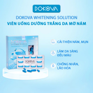Viên uống trắng da Dokova Whitening Solution công nghệ Hàn Quốc 20 viên hộp