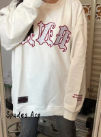 Spades Ace เสื้อฮู้ด เสื้อแขนยาวอบอุ่น หลวมและสบาย ทันสมัย ทันสมัย เท่ วินเทจ WWY23A0MLP 43Z231026