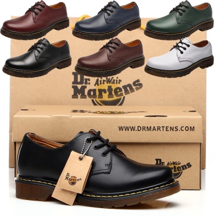 ☁ ♟ READY STOCK Dr.Martens Martin Shoes Leather Tooling Shoes Cowhide ...