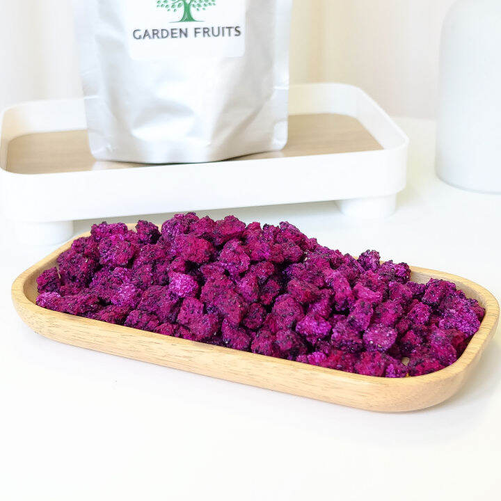 Freeze Dried Red Dragon Fruit No Sugar แก้วมังกรแดงฟรีซดราย สูตรไม่มี
