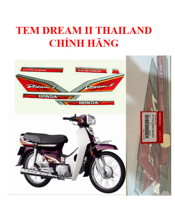 Honda Dream II Thái tem lửa chạy 99 km tại Việt Nam