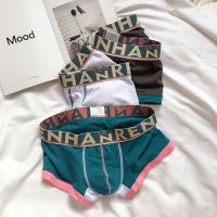 3 Piece Men Panties Boxer Underwear Cotton Breathable Fashion Mens Underwear Summer Personality Trend Mens Boxer Shorts 2020 New