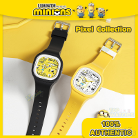 100% ของแท้ MINIONS นาฬิกาสำหรับเด็กผู้หญิงนาฬิกากันน้ำนาฬิกาควอตซ์สำหรับเด็กนาฬิกาข้อมือเด็ก ของขวัญคริสต์มาส Luminous Watch for Girl 8877