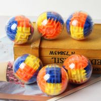 □✁ 3D Maze Cube Transparent Six-Sided Puzzle Speed Matching Cube Rolling Ball Game Relieve Stress Toys Children 39;s Educational