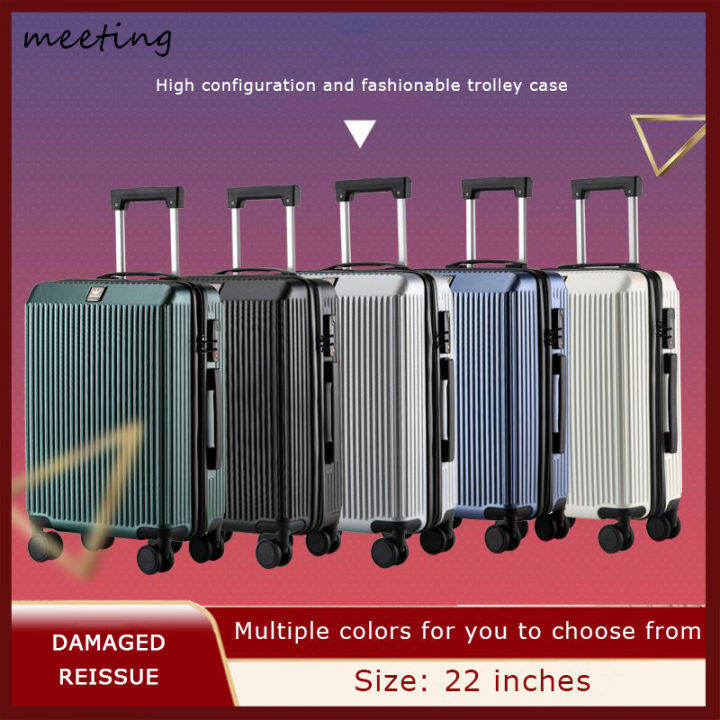22 Inch Multifunctional Luggage Celebrity Suitcase Student