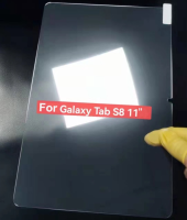 กระจกนิรภัยป้องกันหน้าจอสำหรับ Samsung Galaxy Tab S8 SM-X700 X706ฟิล์มใส