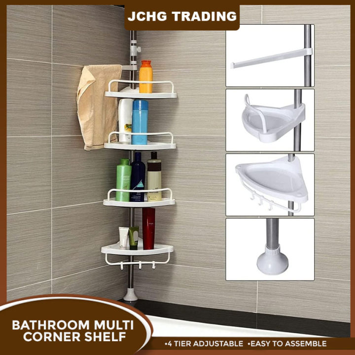 JCHG 4Layer Aidesen Bathroom Multi Corner Shelf Lazada PH