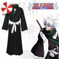 ชุดเสื้อผ้าอนิเมะ ชุดฮาโลวีน ชุดฮาโลวีน halloween costume Celana Panjang Keren Death Divisi Toshiro Hitsugaya 10th กัปตันสำหรับผู้ชายชุดเสื้อผ้าอนิเมะชุดกิโมโนชุดคอสเพลย์ผู้หญิง