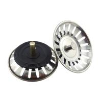 ‘【；】 8CM Kitchen Sink Strainer Sink Filter Sink Drain Hair Catcher Bathroom Accessories Hair Stopper Stainless Steel Drain Stopper