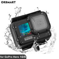 Waterproof Housing Case for GoPro Hero 12 11 10 9 Black Diving Underwater Cover for Go Pro 11 10 9 GoPro9 Accessories