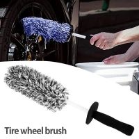 Premium Wheel brush (แปรงขัดล้อ)  ไมโครไฟเบอร์ยางรถยนต์  แปรงทำความสะอาดล้อล้อรถ  ยางรถยนต์เครื่องมือทำความสะอาด