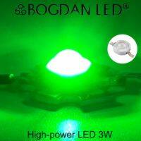 High Power, หลอด LED 3W Green แอลอีดีลูกปัดสีเขียว ให้ความสว่างสูง ความร้อนต่ำ อายุการใช้งานยาวนาน สินค้าพร้อมส่งในไทย