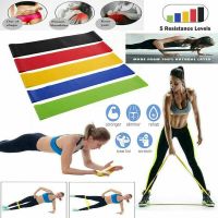 [Sell Well] ยางรัดโยคะยางยืด0.3Mm 1.1Mm TrainingGum Kiteworkout Equipment