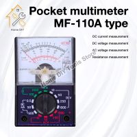 MF-110A MINI Multimeter Portable Electric Analog Multitester Voltmeter Ammeter AC / DC Voltage Current OHM Multi Meter Tester