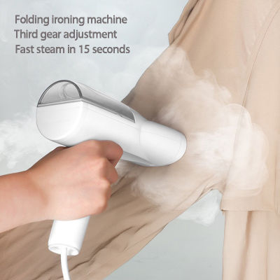 ความจุแท้งค์น้ำ 100ml ปรับได้ 3 ระดับเดินทางสะดวกบ้านมือถือพับแขวนเครื่องรีดผ้าเครื่องรีดผ้าขนาดเล็กรีดผ้า Small hanging ironing machine
