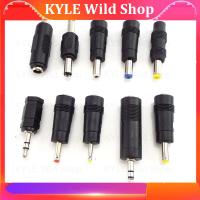 KYLE Wild Shop 5pcs DC 5.5X 2.1mm 2.5mm 3.5mm 1.35mm Female to Male to Female Connectors Adapter Power Adaptor Jack Plug 6.5mm M/M F/M