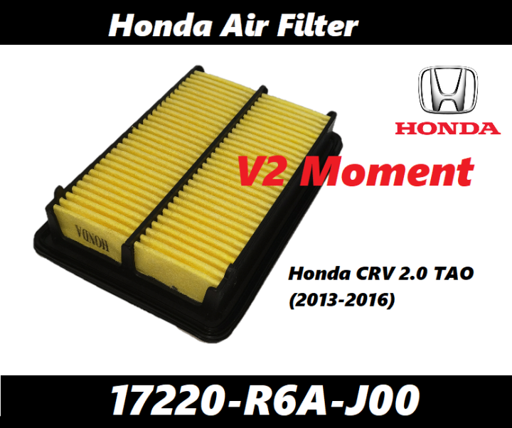 Honda CRV TOA 2.0 (2013-2016) Air Filter (17220-R6A-J00) | Lazada