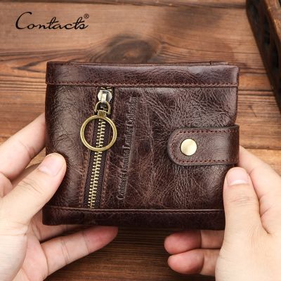 （Layor wallet） ติดต่อ39; หนังผู้ชายกระเป๋าเงินเหรียญชายผู้ถือบัตรขนาดเล็ก Rfid กระเป๋าสตางค์กลอน DesignPortfelPocket