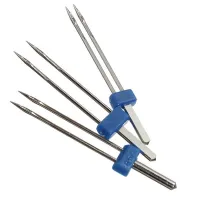 ♠ 3 Pack 2/3/4mm Stretch Double Needle Double Needle Sewing Machine Home Multifunctional DIY Needlework Sewing Tools