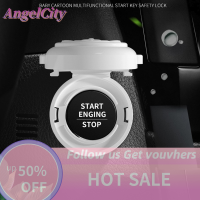 ?AngelCity ปุ่มล็อคนิรภัยสำหรับเครื่องซักผ้ารถยนต์ฝาครอบป้องกันการสตาร์ทกุญแจคอมพิวเตอร์เพื่อความปลอดภัยของทารกป้องกันการกดอุปกรณ์