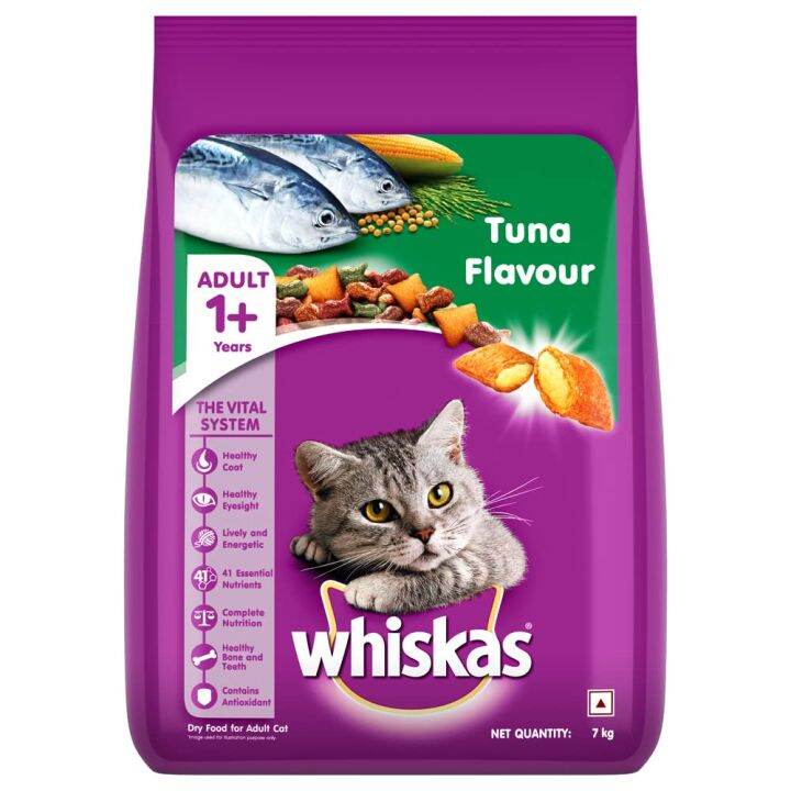 Whiskas [Adult] Tuna Flavor Dry Cat Food (7kg) Lazada PH