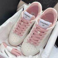 {Top} Genuine Leather Breathable White Shoes Women 2022 Casual Sports Sneakers Candy Color Panda