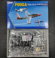 KINETIC K48051 1/48 FOUGA MAGISTER CM 170 (โมเดลเครื่องบิน Model DreamCraft)