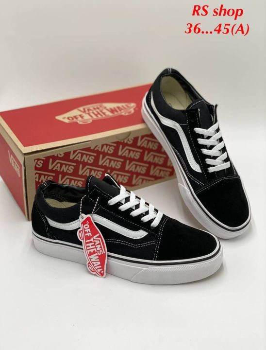 รองเท้าผ้าใบแวนvans-รองเท้าแฟชั่นสวยๆ-เกรดเอ