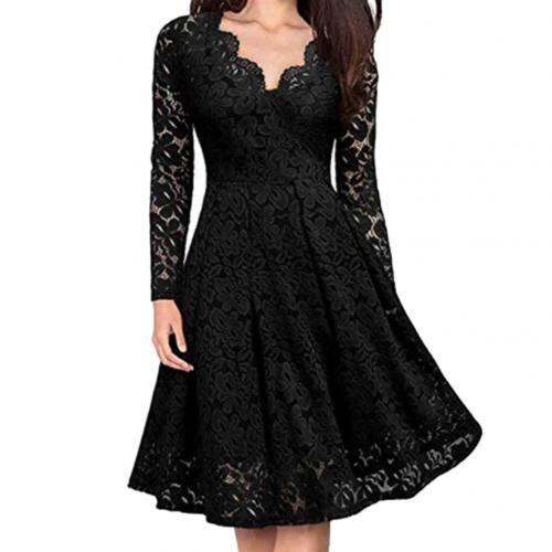 retro-women-dresses-lace-floral-v-neck-long-sleeve-tight-waist-a-line-party-midi-dress-tight-waist-party-dress-women