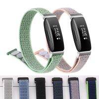 {zhiyun Watchshop}ใหม่ล่าสุดสายรัดห่วงไนลอนสำหรับ Fitbit Inspire Band Watchband สายรัดข้อมือสร้อยข้อมือสำหรับ Fitbit Inspire Corres กีฬาเข็มขัดอุปกรณ์เสริม