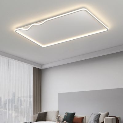 [COD] 2022 new minimalist modern atmospheric main light style rectangular led ceiling living room headlights