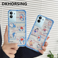 DKHORSING ปลอกอ่อนโดราเอมอนน่ารักสำหรับ VIVO V29 5G 2023รูปการ์ตูนเคสโทรศัพท์กันกระแทก Vivo เคส V29 VIVOV29 5G