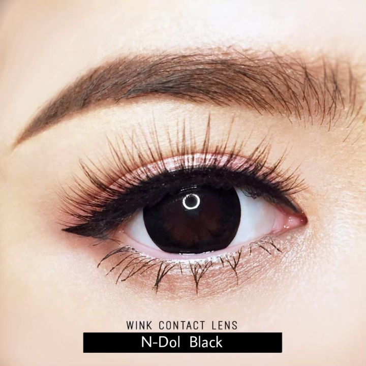 คอนแทคเลนส์-wink-lens-n-dol-black-ค่าสายตา-0-00-ถึง-10-00