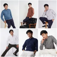 เสื้อเชิ้ต Smart Shirt 30 สี กระดุม 4 เม็ด คอจีน แขนยาว แฟชั่น