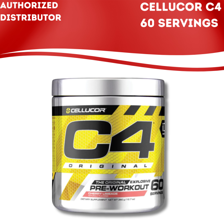CELLUCOR C4 ORIGINAL THE ORIGINAL EXPLOSIVE PREWORKOUT FRUIT PUNCH 30