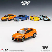 MINI GT 1:64 Model Car LB Urus Arancio Borealis Alloy Die-Cast #360 LHD