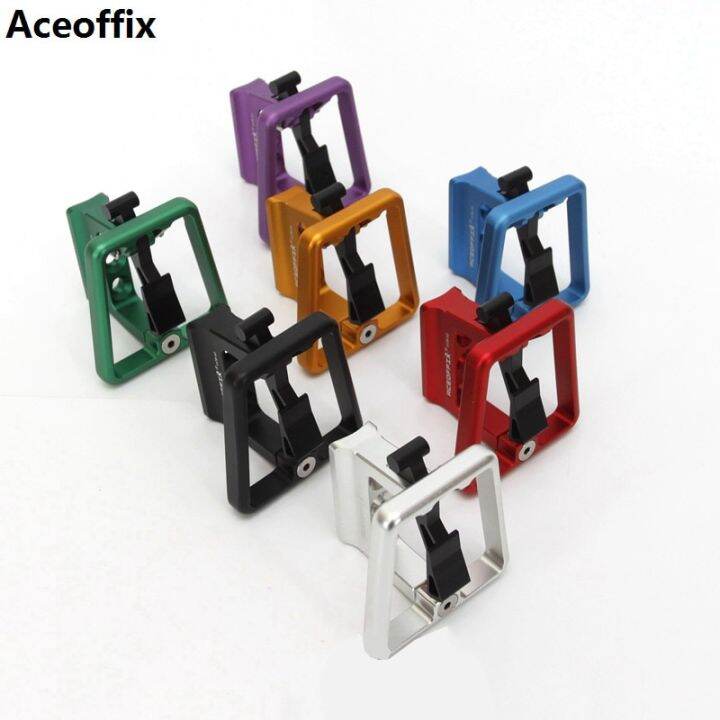 4 Aceoffix Bike Front Bag Carrier B Aluminum 3 Holes For Brompton Pikes