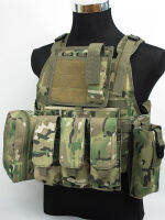 FSBE LBV Load Bearing Molle Assault Vest Multi Camo