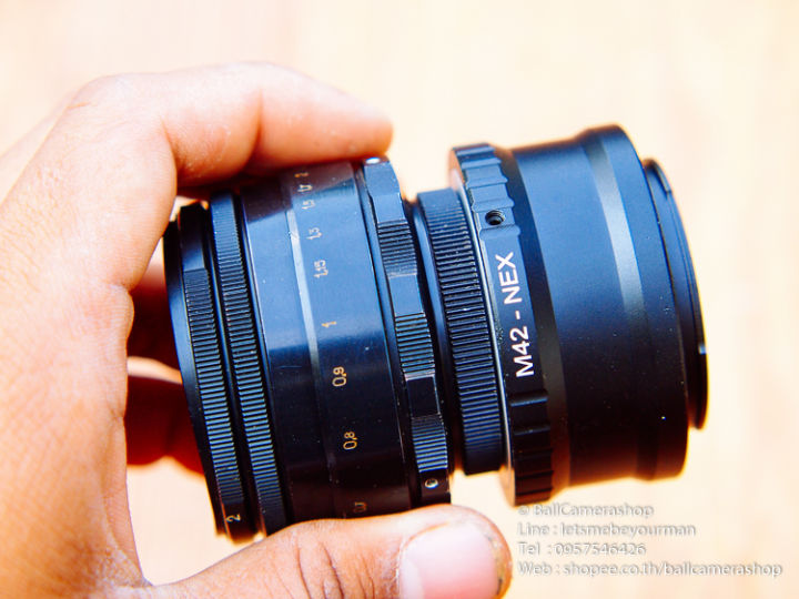 for-sony-mirrorless-ขายเลนส์ละลายโบเก้หมุน-classic-helios-44-2-serial