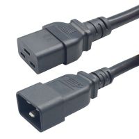 （A TOOT） Heavy Duty SJTAWG 1.5M ComputerCord IEC C13 C19ไปยังสายเคเบิล C20Copper