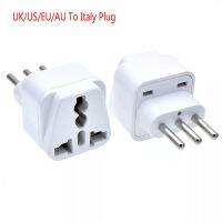 3 pin IT Conversion plug Universal UK/US/EU/AU to Italy Milan Chile Vatican Italian Travel AC Power Adapter Plug Converter Wires  Leads  Adapters