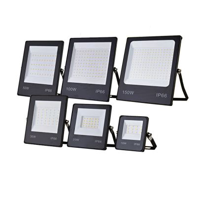 10w 30w 50w 100w LED Flood Lights 220V Ultra-thin Floodlight 20w 150w Wall Spotlights Lamp Waterproof IP66 Outdoor Lighting