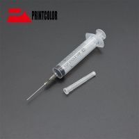 ♛┇ 10ML/CC Industrial Syringe With Blunt Needle For Measuring DispensingLiquid RefilingFeeding Pets