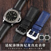 ▶★◀ Suitable for Panerai PAM00984 00985 diving series nylon leather watch strap 24 26 large bracelet