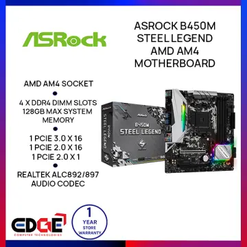 ASRock > B450M Steel Legend