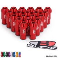 Wheel Nuts Blox Forged 7075 Aluminum Wheel Lug Nuts M12X1.25 / M12X1.5  L: 50mm 20Pcs EP-BLOX-750-ALBZ Nails  Screws Fasteners