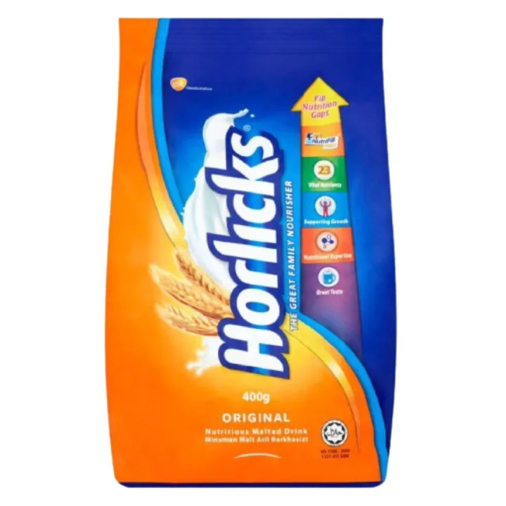 Horlicks Plain 400g Lazada